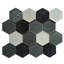 Carrelage mural 12 pi x 11 po gris Palladian