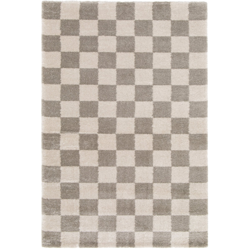 Logen Geometric Recycled P.E.T Area Rug, Rectangle 120 x 170cm
