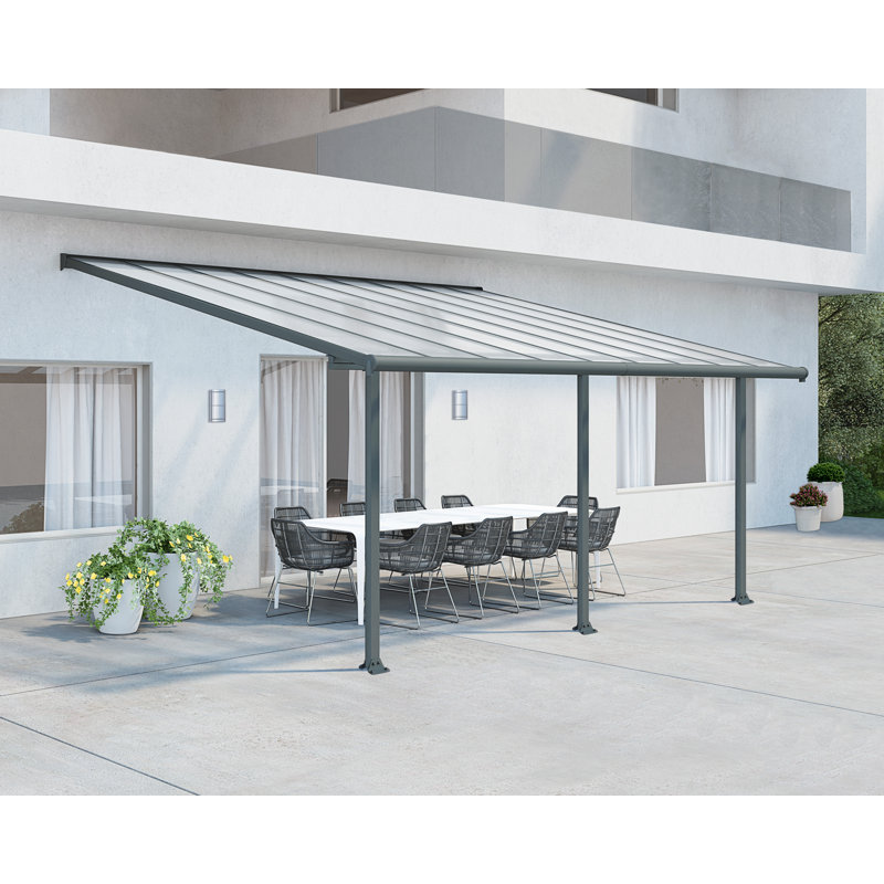 Olympia 5.5m x 3m Awning, Grey