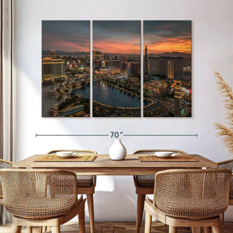 Sireci Las Vegas Sireci Lights, 42" H x 65" W