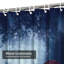 Rideau de douche citrouille d'Halloween avec 12 crochets-1872710370
