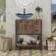Meuble-lavabo simple 30 po avec lavabo sur pied Farmhouse-1614055040-1614055166