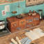 Solal Wood Desk Organiser