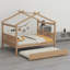 Lit en bois avec couchette-517957874