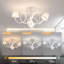 Buckins Linen LED Semi Flush Mount