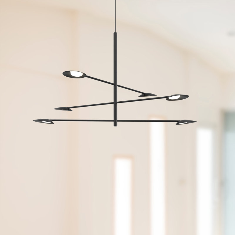 Rotaire 3 - Light Dimmable LED Sputnik Chandelier