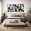 BAW "Black Grey White Geometric Paint Stroke-79731473-79731472