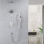 Système de douche mural avec douche à main et ensemble de garniture de douche en laiton avec barre coulissante-132644110