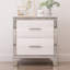 Table de chevet 2 tiroirs Hartwig-993763475