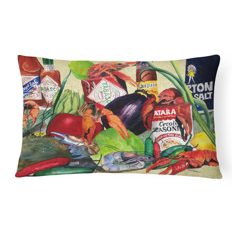 Coussin décoratif intérieur / extérieur Spices and Crawfish