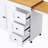 74.8" Kitchen Island With Extendable Dining Table, Kitchen Storage Cart With 3 Drawers, Power Outlet, Rolling Kitchen Island On Wheels With Spice Rack And 2 Door Cabinet