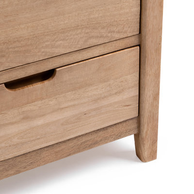 Laguna 2 - Drawer Solid Wood Nightstand
