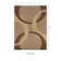 Abstract Beige/Brown Area Rug