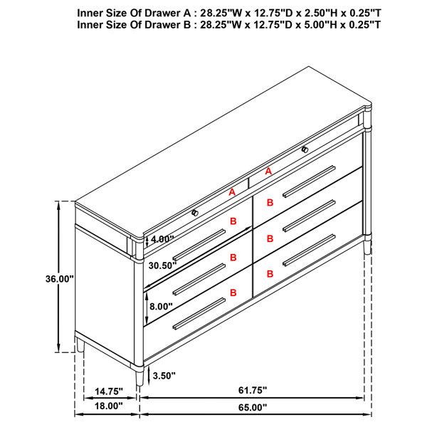 Dimensions du produit