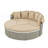 Versatile Outdoor Rattan Daybed with Multiple Functionalities for Relaxation-898058130