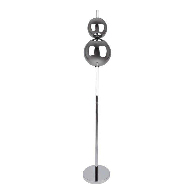 LED Chrome Floor Lamp