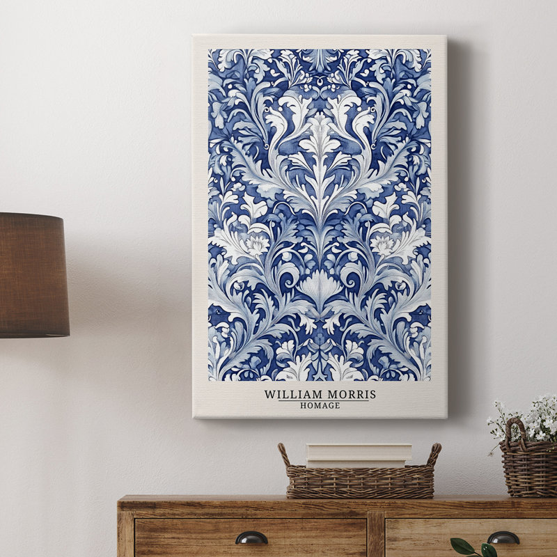 Wm Morris Series DCXIX - galerie sur mesure, H 60 po x l 40 po
