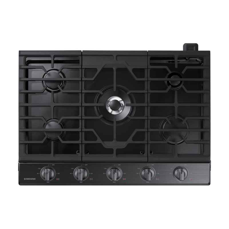 Brûleur à gaz 30 po 19K BTU, Acier inoxydable noir