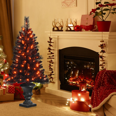 120' H Lighted Artificial Pine Christmas Tree