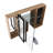 41.7'' Bathroom Mirror Cabinet With Storage Combination