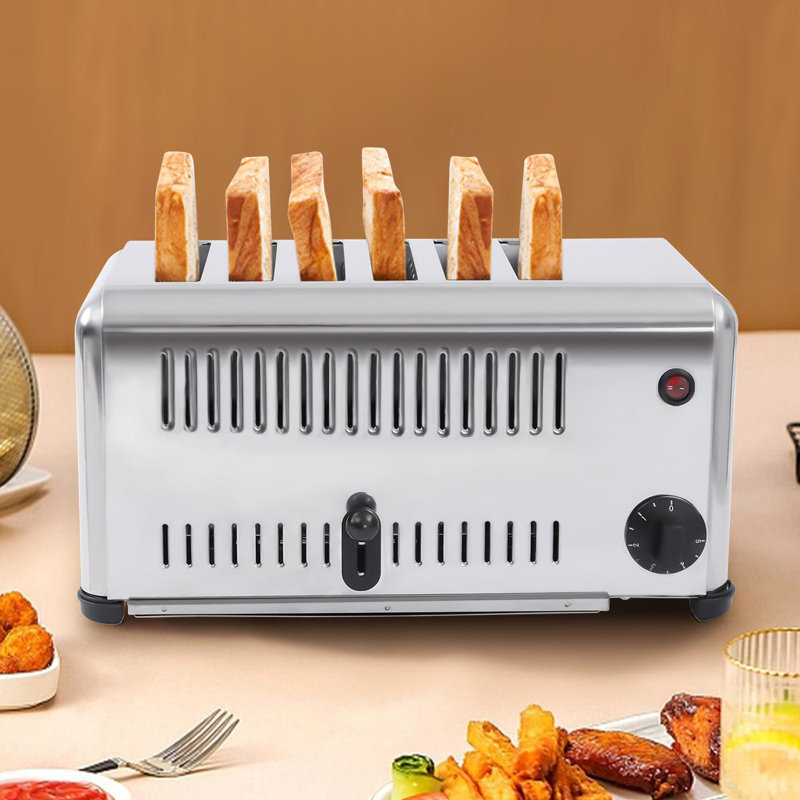 6-Slice Commercial Toaster 
