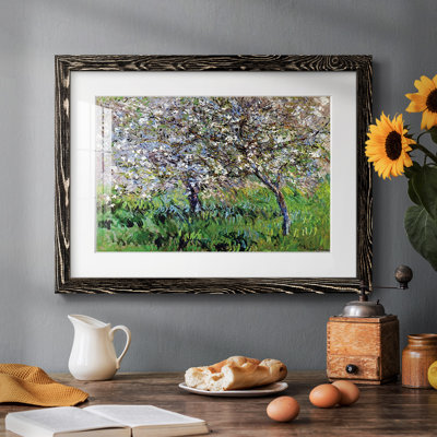 " Apple Trees In Bloom At Giverny, 1900 "