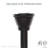 72 in. Straight Tension Shower Curtain Pole