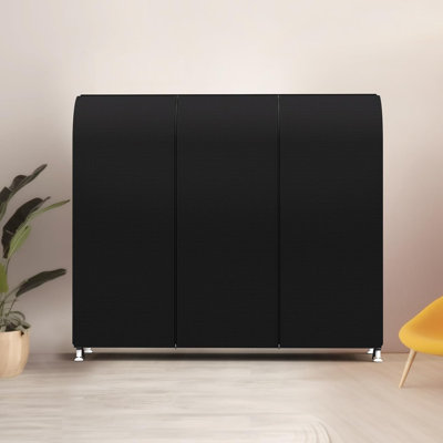 Housse de protection pour vêtements 72 po noire