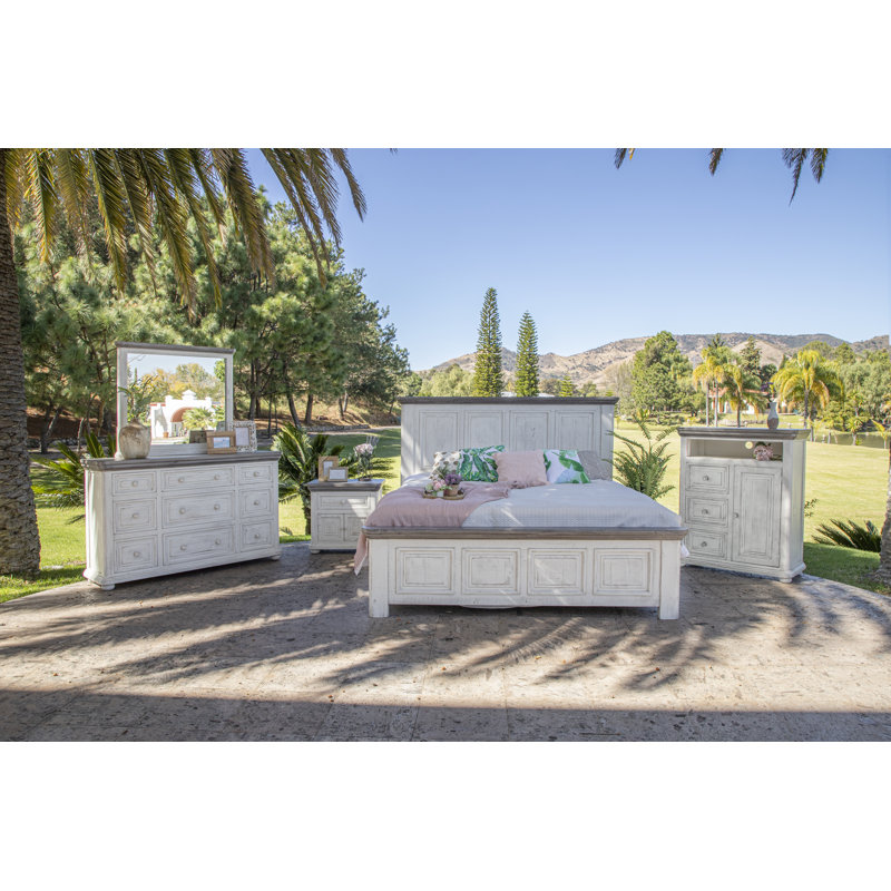 Luna Mirror, Ivory/Gray