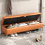 Banc rembourré orange-903814156