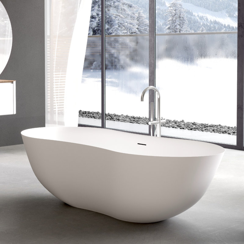 Baignoire autoportante 67 po. X 31,5 po. Peanut