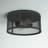 Alyria Steel Flush Mount-26707766