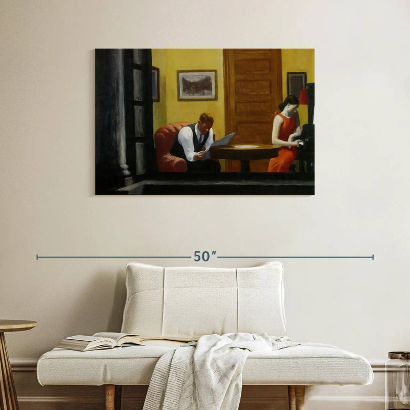 Chambre Leisha à New York, H 26 po x l 39 po