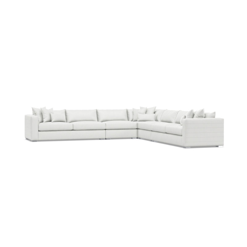 Bernhardt Helena 5-Piece Fabric Sectional