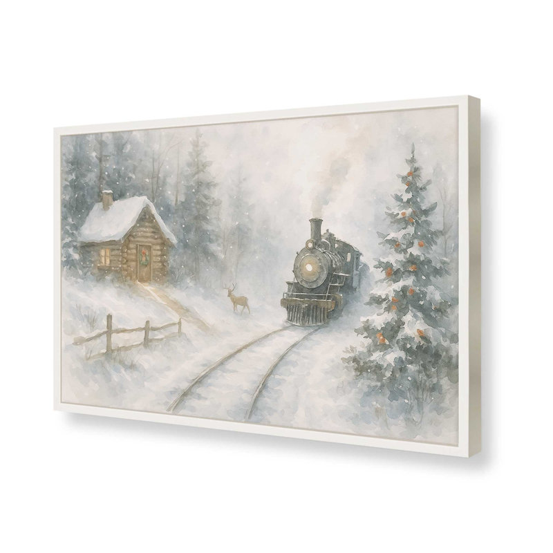 Whistle of Winter, reproduction d'art, 24 po x 36 po, Blanc opaque