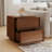 18.9"W Wooden Nightstand with 2 Drawers-13483301