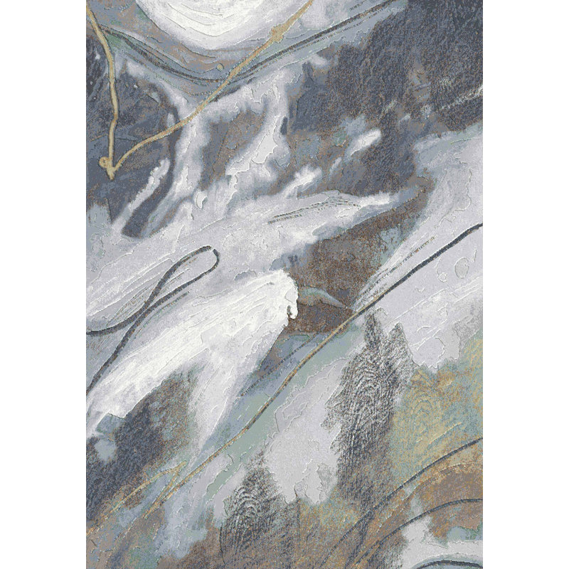 Clymer Abstract Area Rug, Rectangle 240cm x 300cm