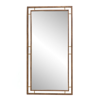 Belmundo Rectangle Solid Wood Mirror