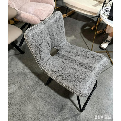 Foldable Comfy Chair, Soft Lounge Chair with Back Support for Bedroom, Dorm, Gaming & Small Spaces