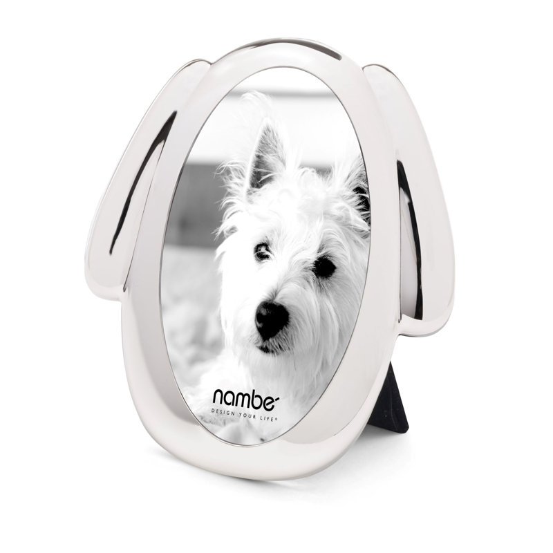 Nambe Dog Frame 3X5