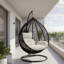 Naperon Garden Swing Chair with Stand-1882737949