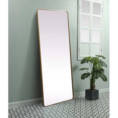 Sabine Metal Rounded Rectangle Wall Mirror