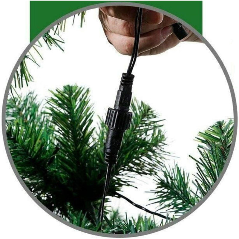 Lighted Artificial Christmas Tree, 4 ft.
