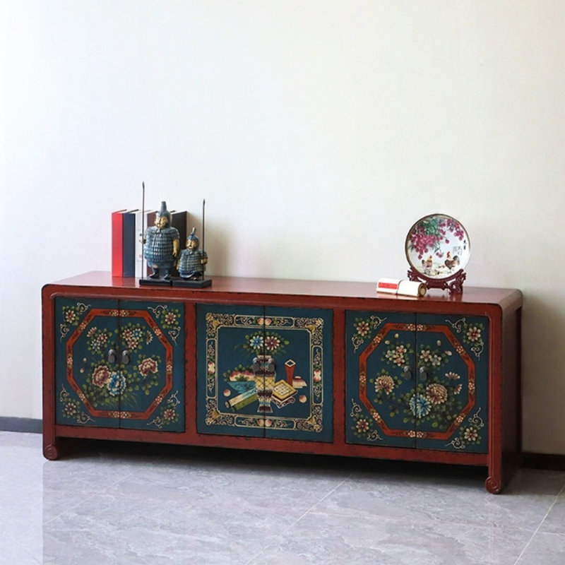 Creative Painted TV Stand