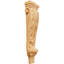 Support en bois / corbeau H 22 po x l 6,25 po x P 3 po-91263078