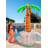 37 Quarts Inflatable Palm Tree Cooler