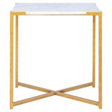 Amelia Marble Frame End Table