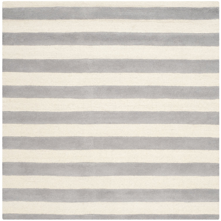 Erol Hand Tufted Wool Striped Rug