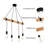 Freemon 4-light Farmhouse Minimalism Pendant Light