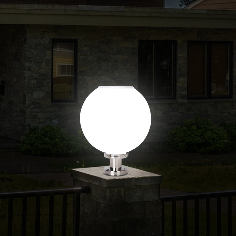 Totterdown Outdoor Solar LED Globe Lantern Head